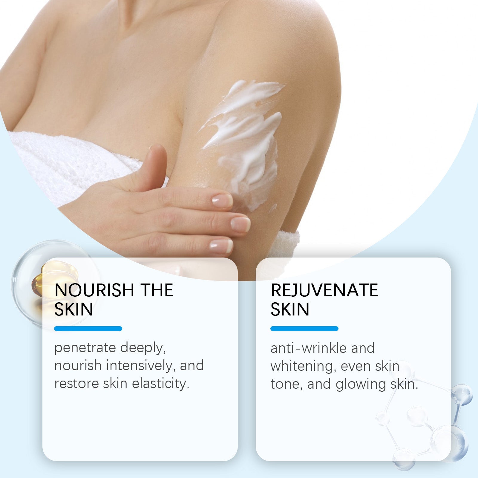 Body Care Cream Moisturizes, Improves Skin Elasticity, Moisturizes Skin And Anti-Wrinkle Skin Care Body Cream