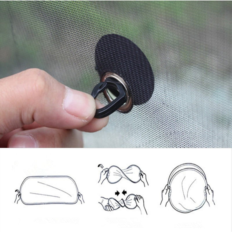 2Pcs/Set 44*37cm Black Car Sun Shade Side Rear Car Window Sunshade Cover sun protectAuto Accessories parasole auto parasol coche