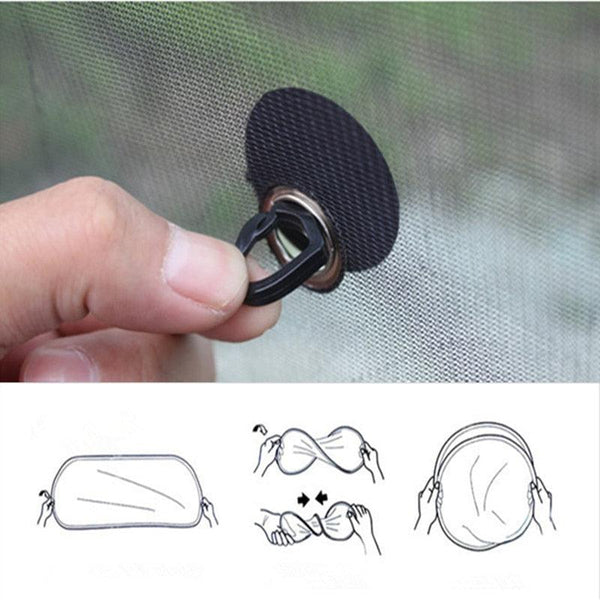 2Pcs/Set 44*37cm Black Car Sun Shade Side Rear Car Window Sunshade Cover sun protectAuto Accessories parasole auto parasol coche