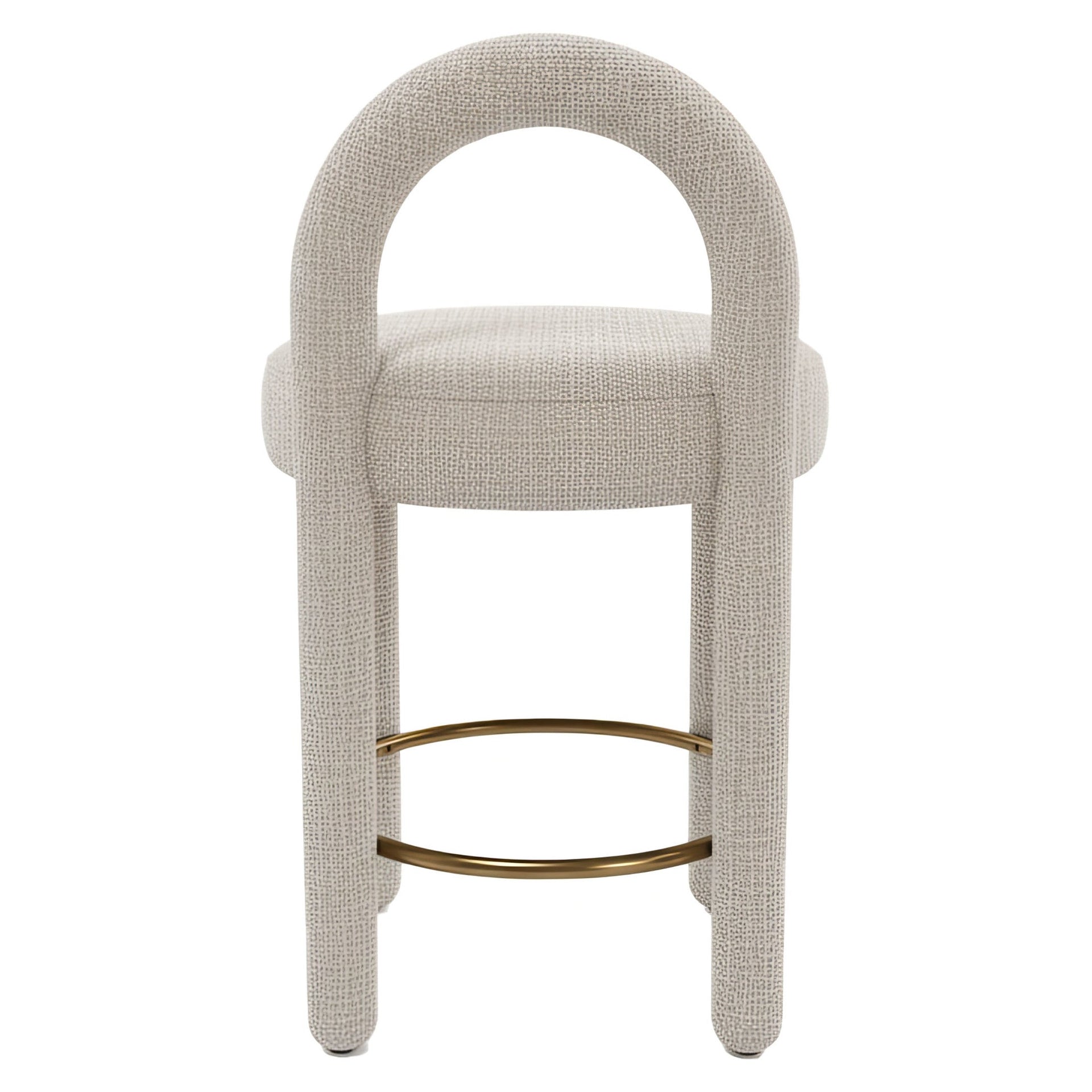 Curco Counter Stool (Set of 2) Gray