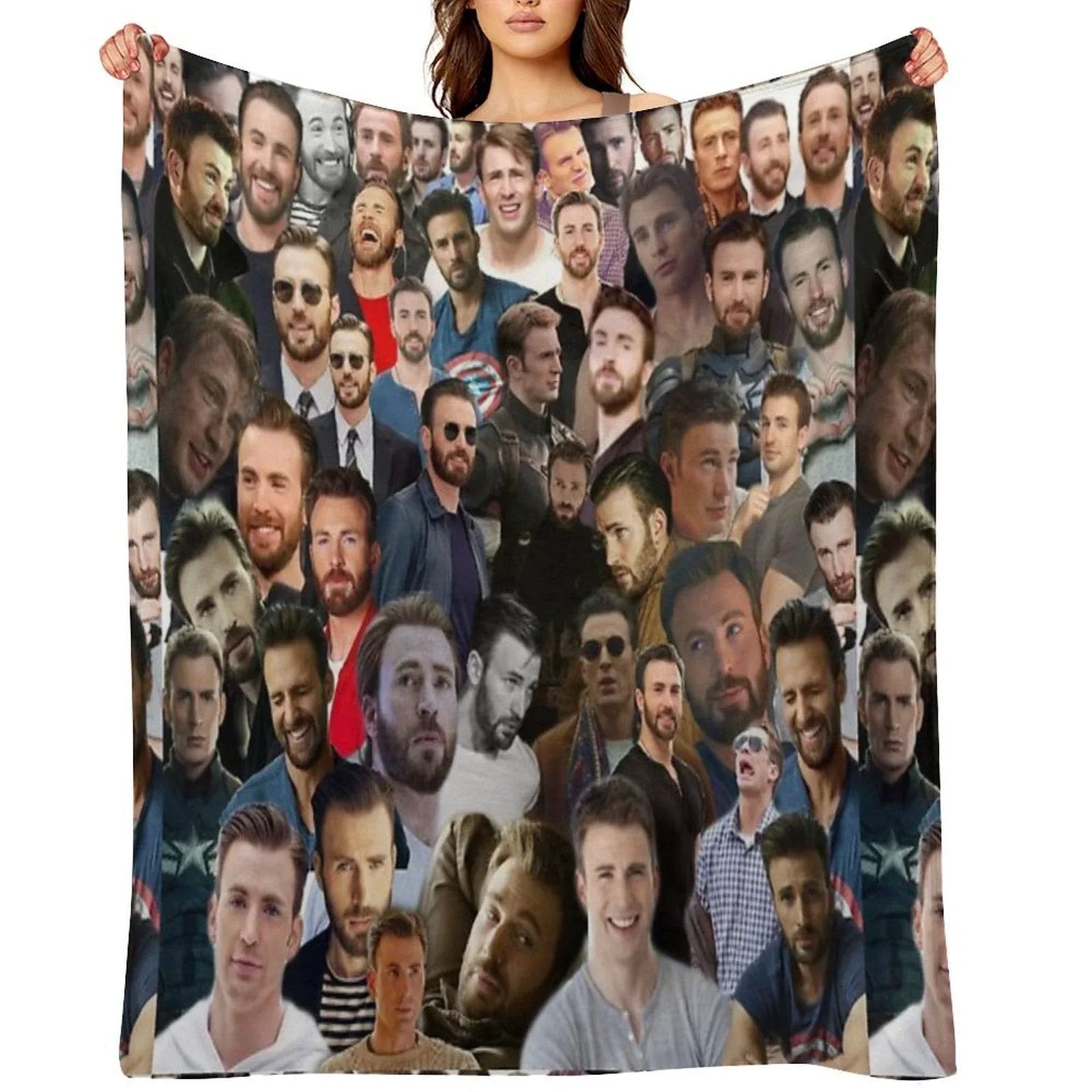 Chris Evans Throw Blanket