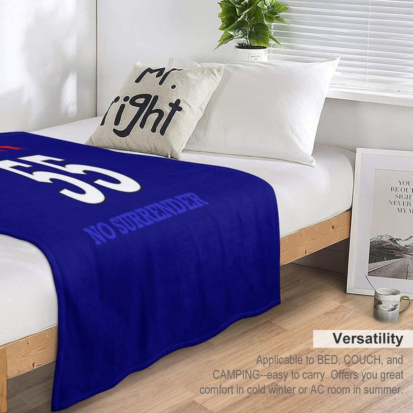 Rangers 55 T Shirt Blue Multi-functional Throw Blanket
