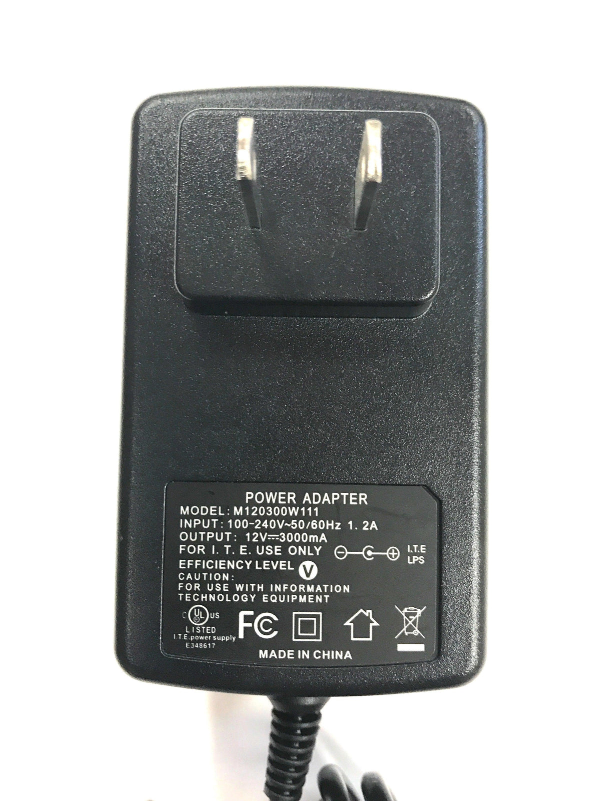 Naxa AC Adapter Power Supply Charger for LED LCD TVs and TV-DVD Televisions up to 15