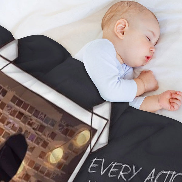 Strange Like That Multi-functional Throw Blanket