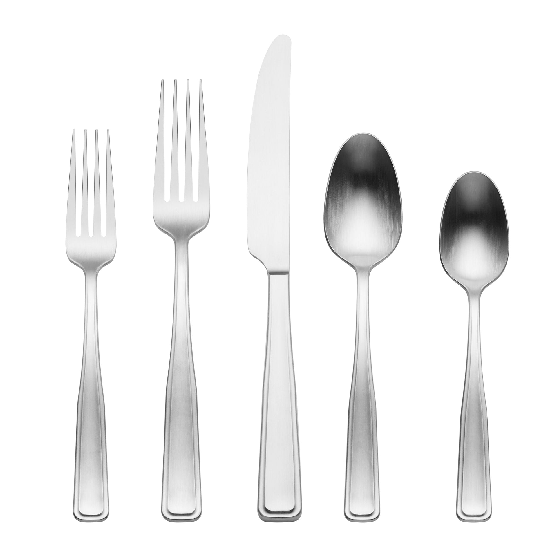 Reid Satin 20 Piece Flatware Set by Oneida