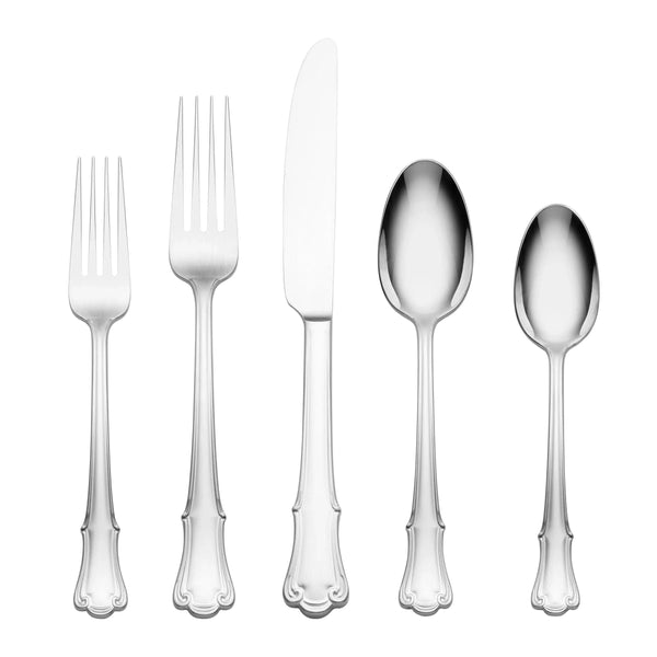 James Street Mirror 20 Piece Flatware Set by Oneida - Gifts for You 'n Me