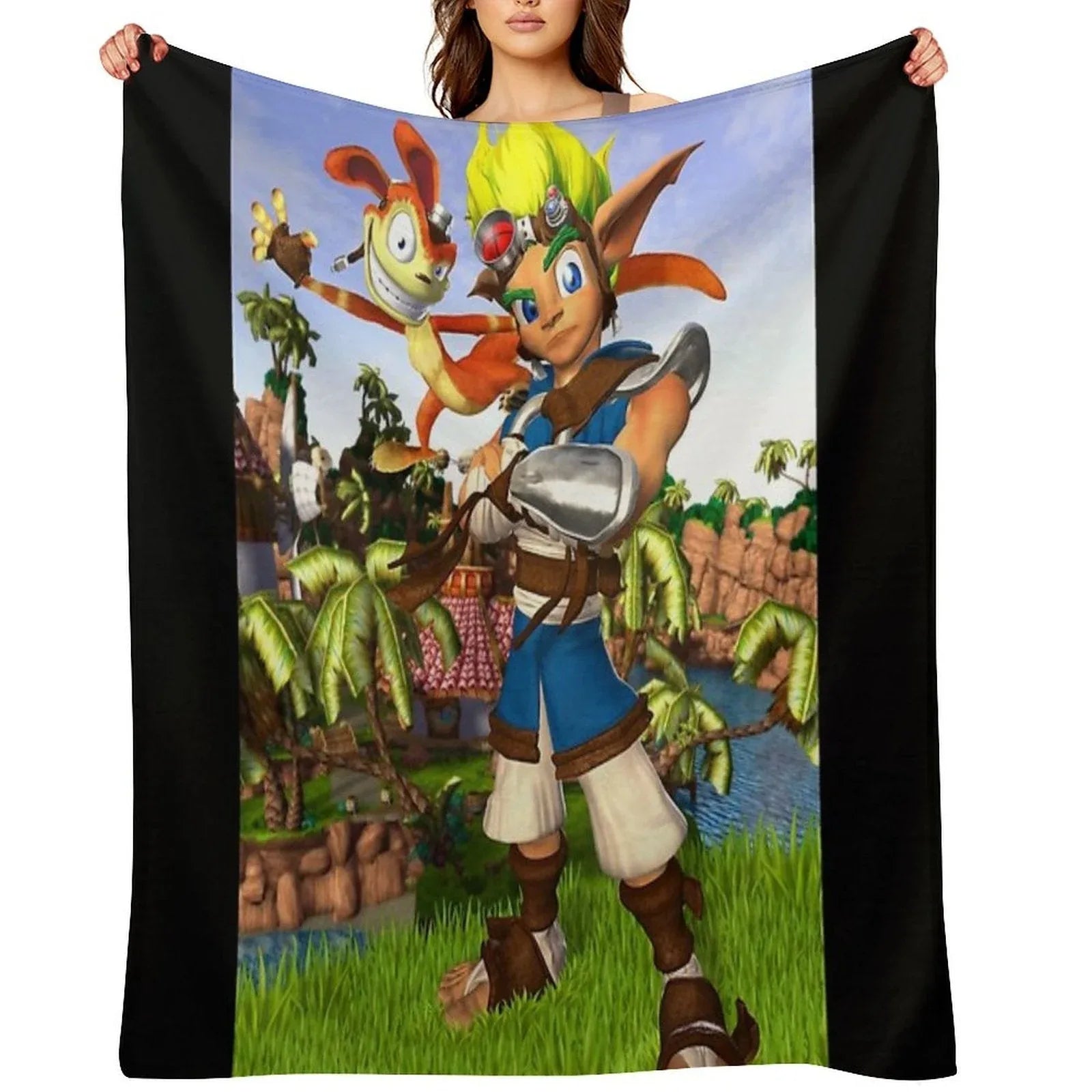 Jak And Daxter The Precursor Legacy 2 Throw Blanket