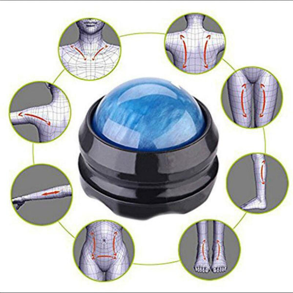 1 Pc Massage Roller Ball Massager Body Therapy Foot Hip Back Relaxer Stress Release - Gifts for You 'n Me