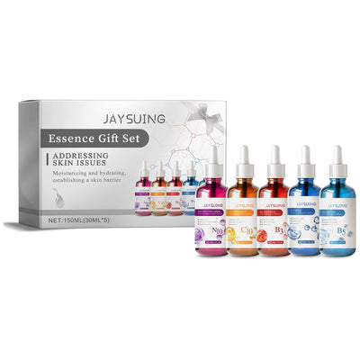 Serum Gift Box 5-Piece Facial Moisturizing And Hydrating Daily Repair Serum Gift Box