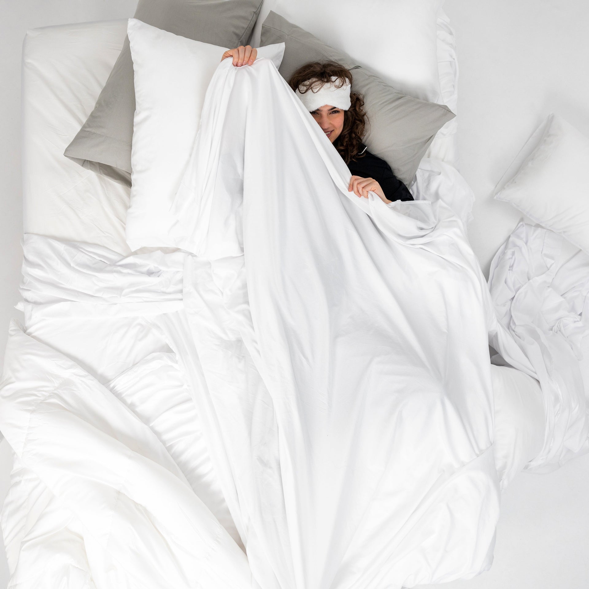 Cotton Blend Midnight Sheet Set Hotel Collection