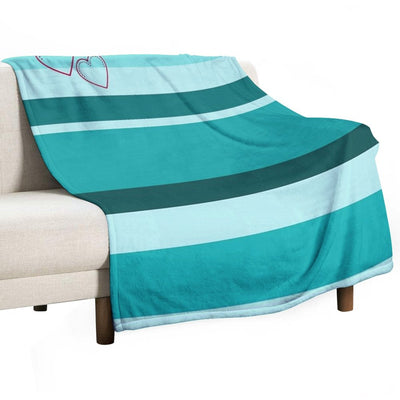 Lovers Easy Care Throw Blanket