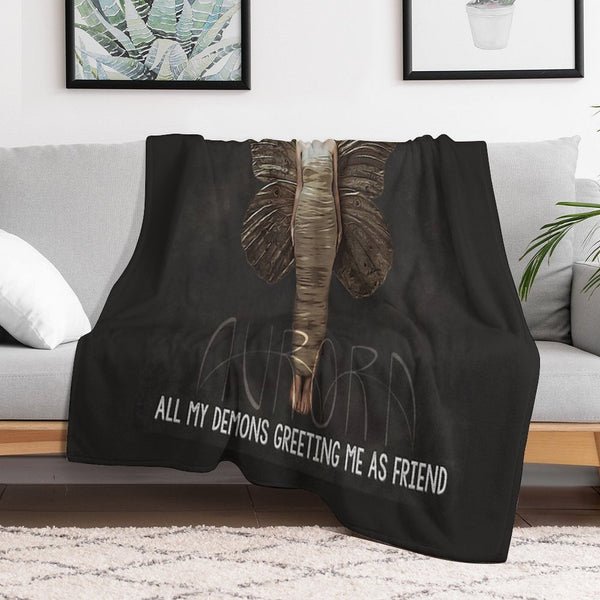 All My Demons Comfort Throw Blanket