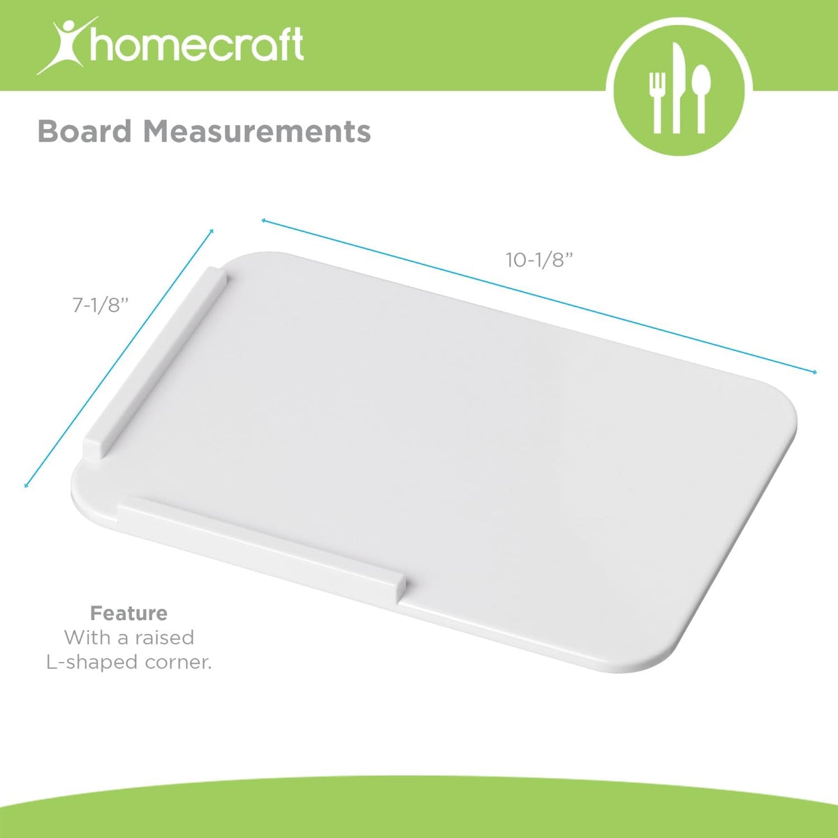 One-Handed Cutting Board with Spikes, Non-Slip Food Prep Aid