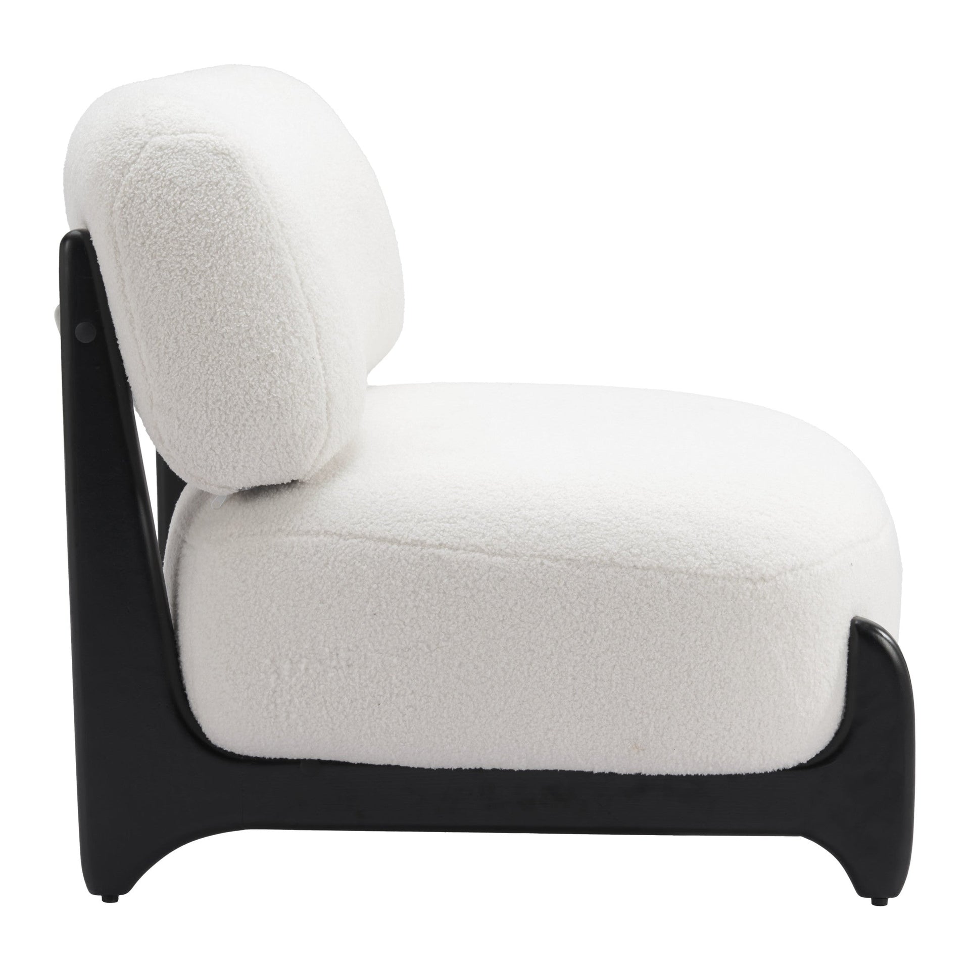 Bombo Accent Chair White ZUO Store