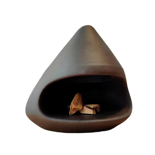 Handcrafted Ceramic Palo Santo and Sage Holder - A Practical Incense Burner and Scent Stand for Home Decor