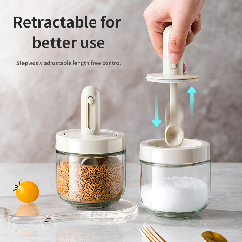Telescopic Seasoning Bottle Home Kitchen Seasoning Box Seasoning Jar