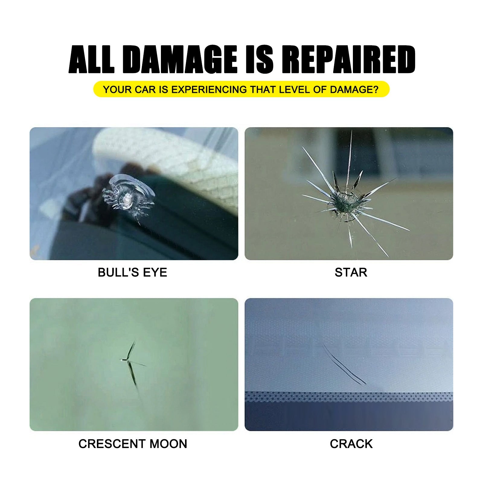 Automotive Glass Repair Adhesive, Windshield Crack Repair Adhesive Repair Adhesive Glass Repair Adhesive