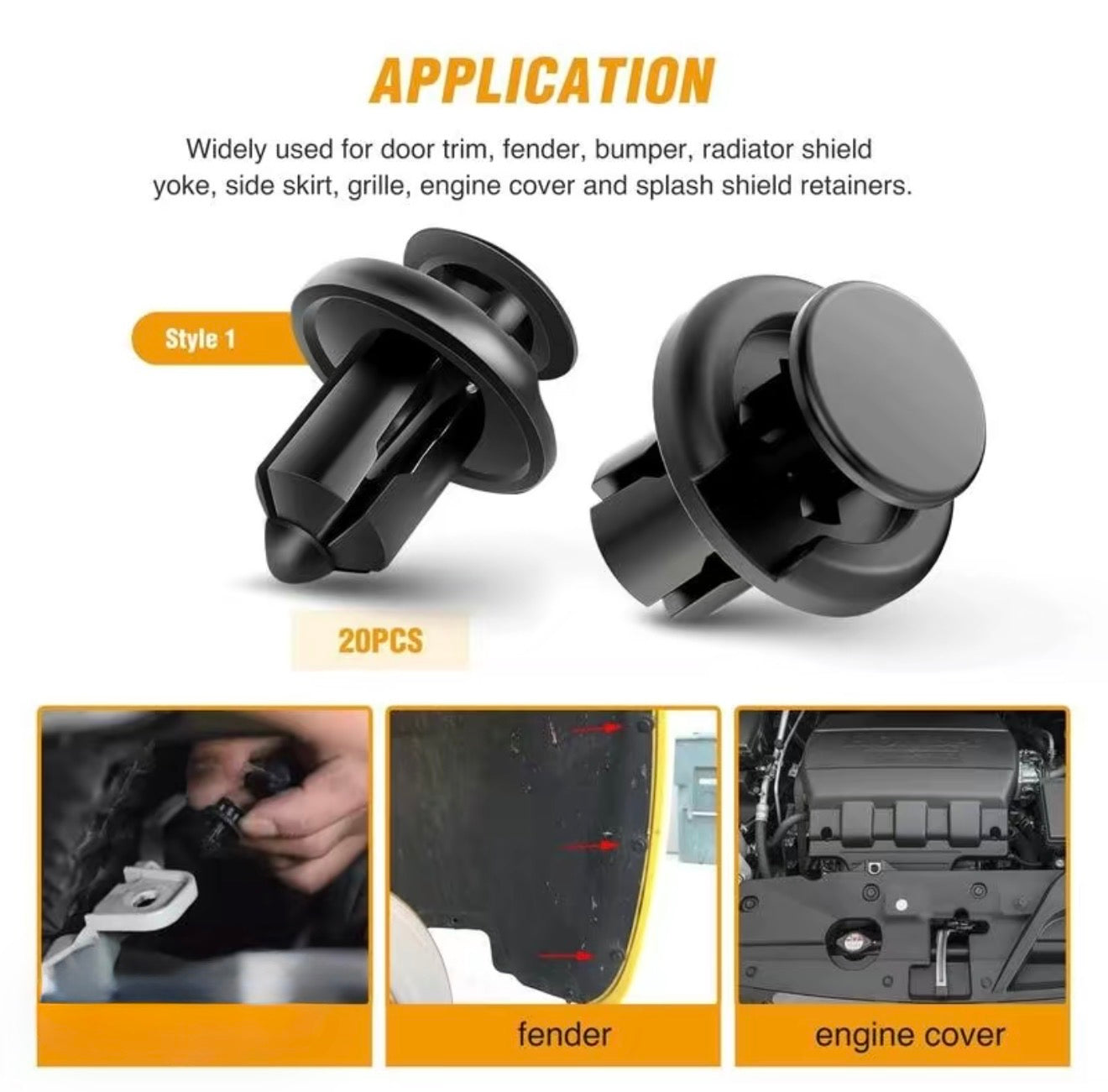 SnapFix Car Clip Kit