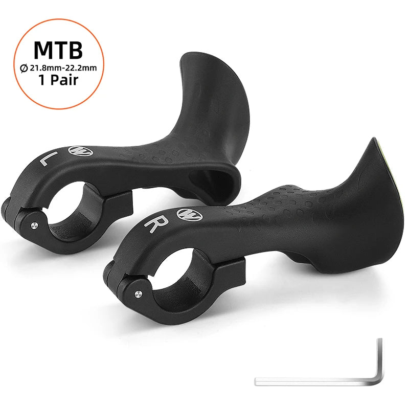 Ergonomic Design MTB Bicycle Road Gravel Mountain Bike Handlebar Bar Ends Gravel Bike Accessories Bike Grips