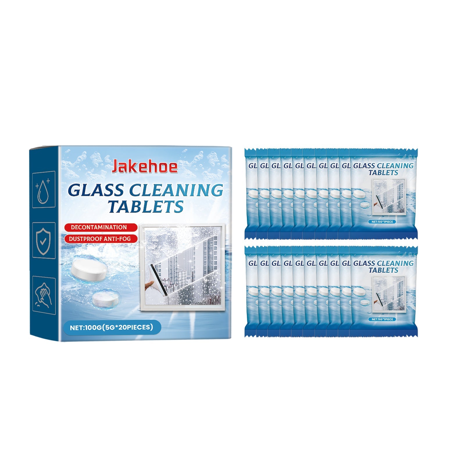 Glass Cleaning Sheet Car Rearview Mirror Sunroof Bathroom Glass Water Stain And Scale Mirror Decontamination