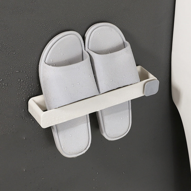 Punch-Free Shoe Rack Bathroom Slippers Rack a Lot Of Toilet Storage Wall Hanging Rack