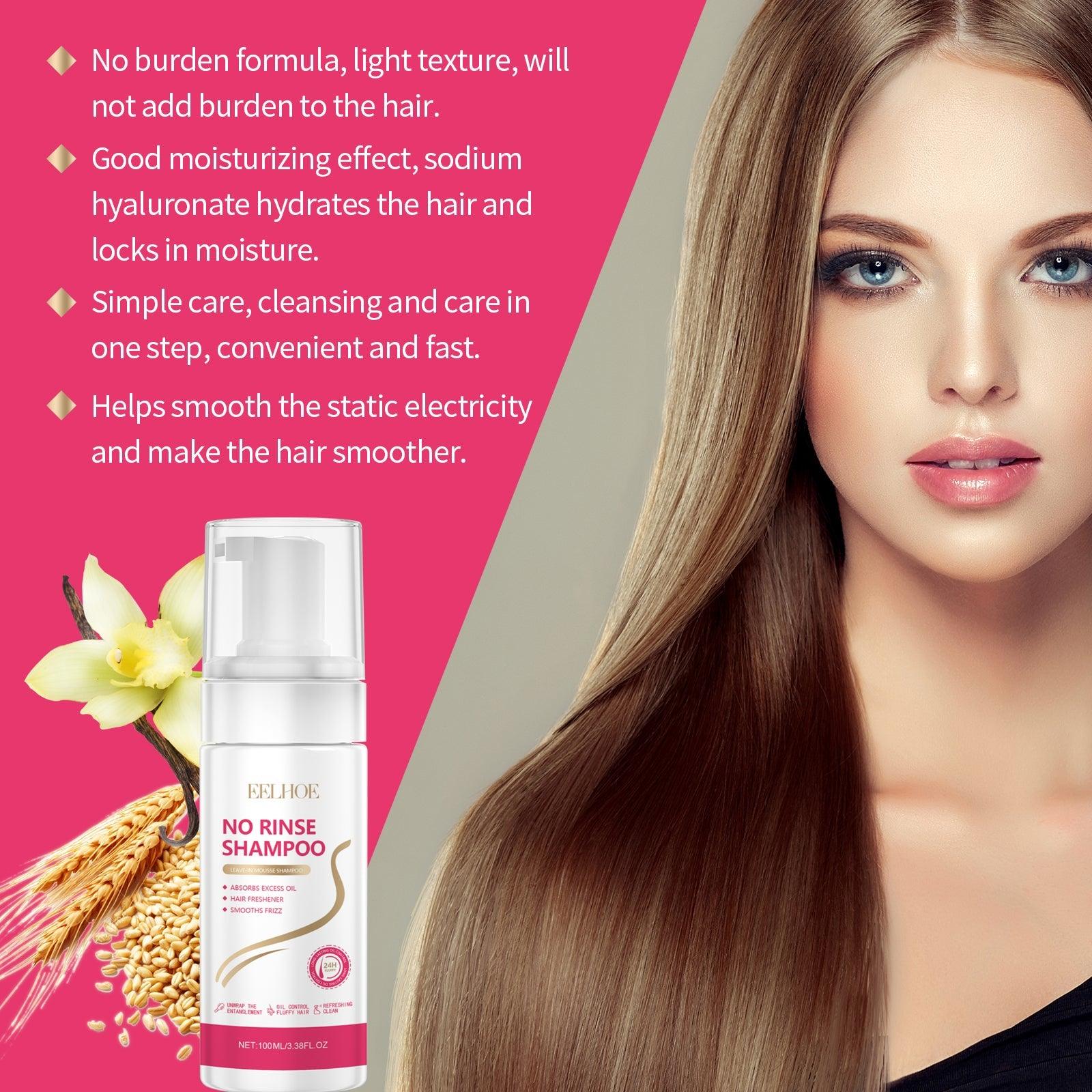 Waterless Shampoo Mousse Fluffy Air Sensitive Bangs Effective Oil Removal High Top Lazy Mousse