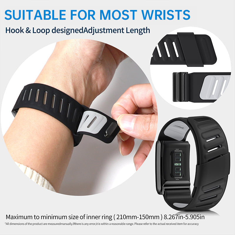 SportFlex Soft-Touch Silicone Wrist Band: a waterproof and sweatproof replacement band that is compatible with the WHOOP 4.0 HRM