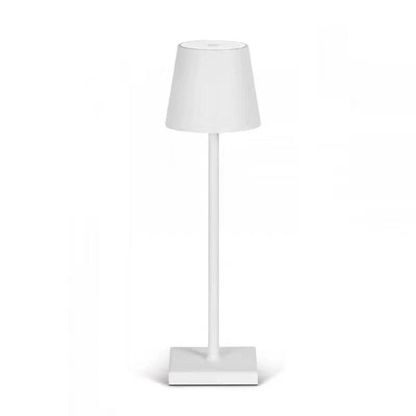 Nordic charging iron art high footed cup table lamp, bedroom bedside touch creative small night light, modern and simple living room night light