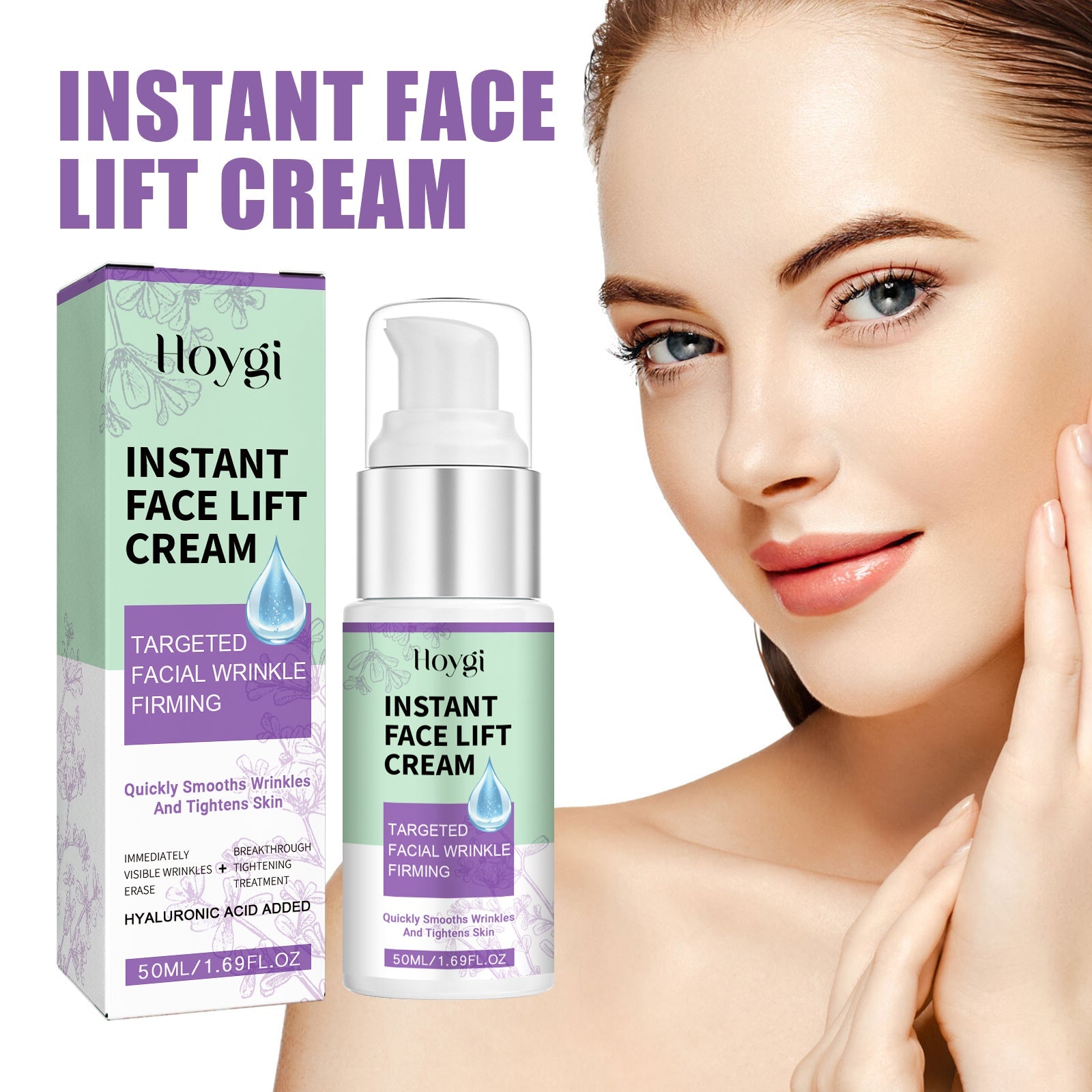 Delicate And Smooth Fine Lines Lifting Cream Moisturizes Skin, Reduces Fine Lines, Softens And Improves Elasticity