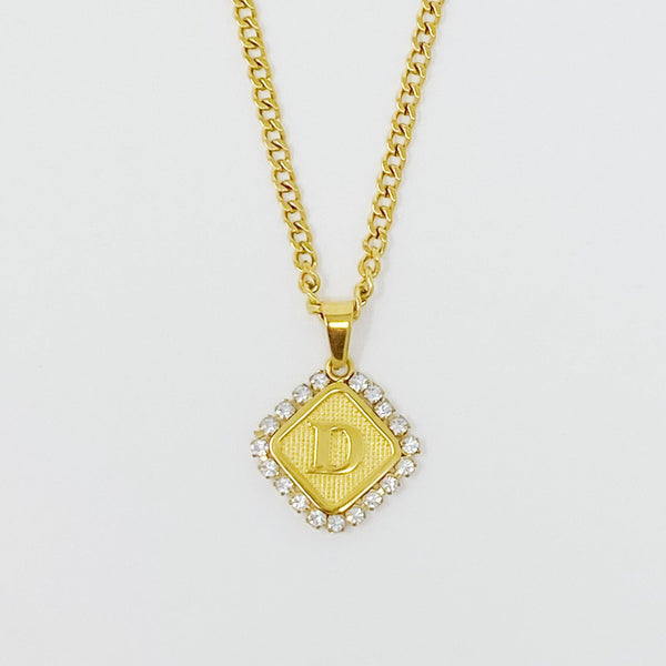 Aztec Delight Initial Necklace