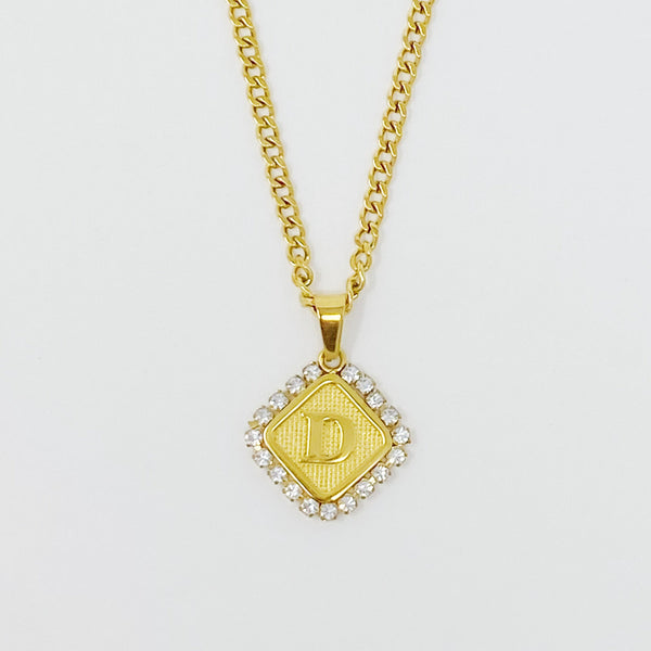 Aztec Delight Initial Necklace