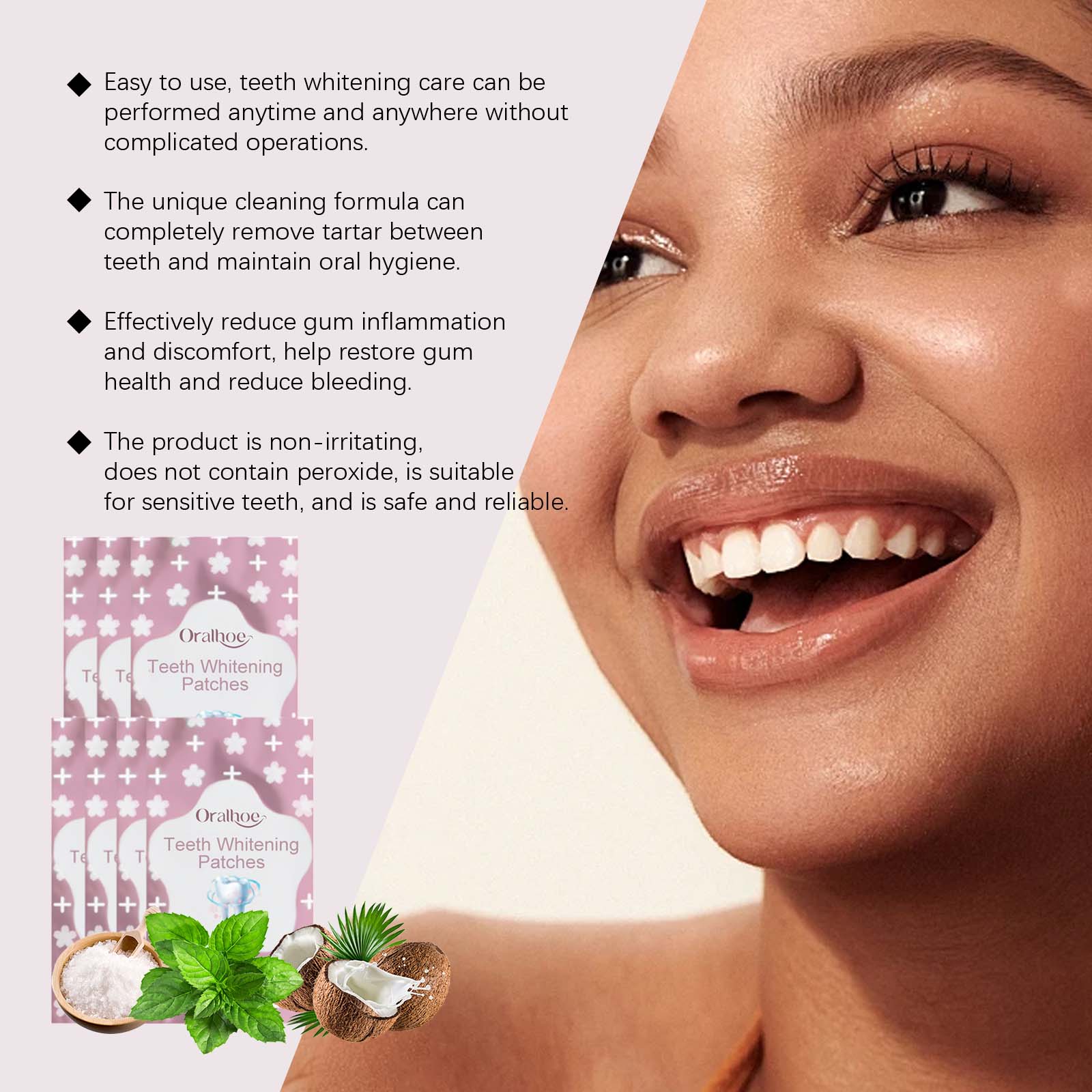 Tooth Brightening Patch Clean Mouth Stains Brightening Teeth Care For Teeth Fresh Breath