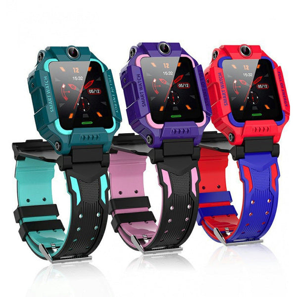 Children's Smart Phone Watch Waterproof Q12 English Multi Language GPS Positioning