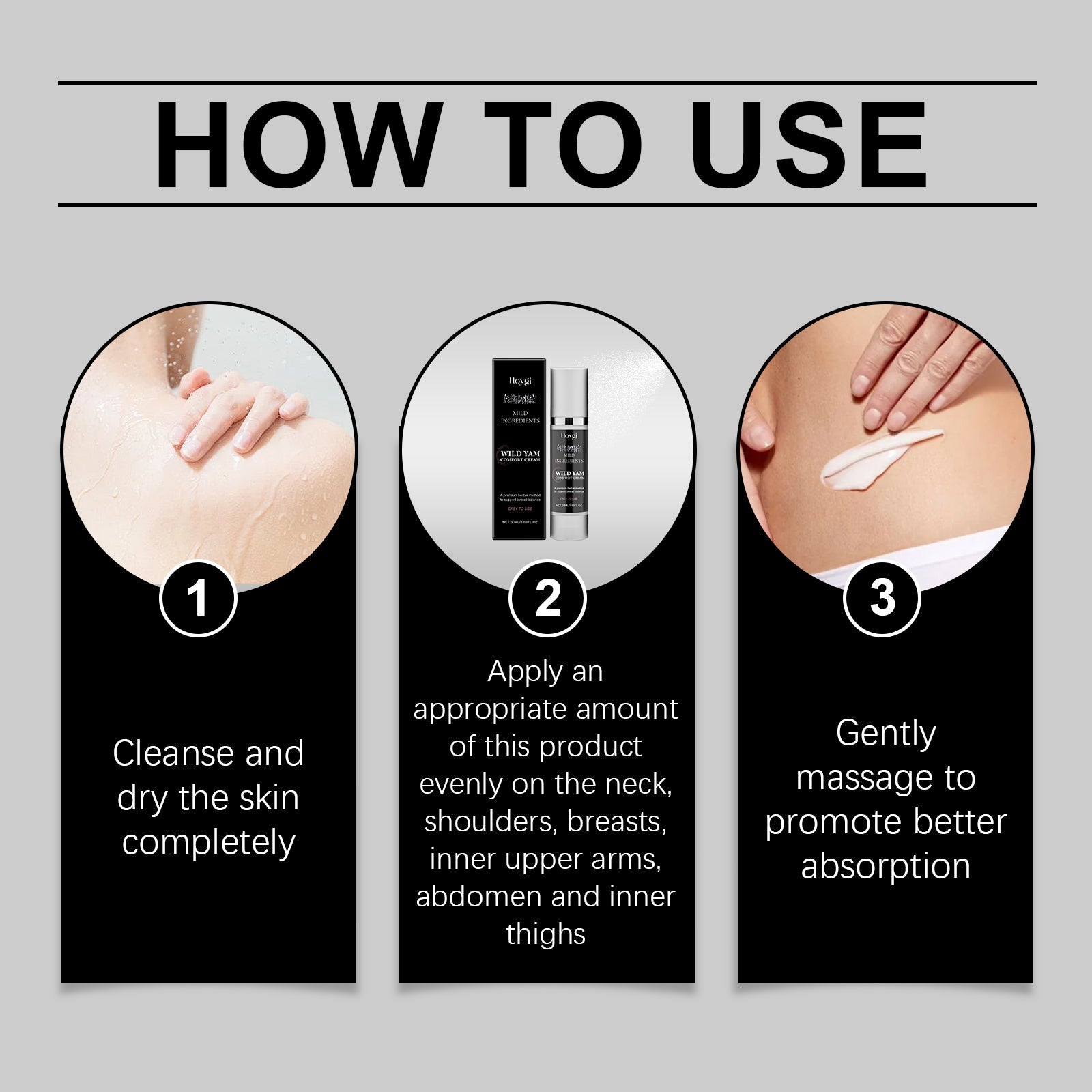 Wild Yam Body Care Cream Gently Moisturizes Women's Skin And Nourishes Body Care Cream