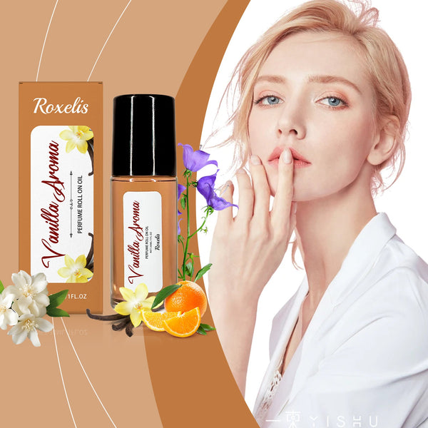 Vanilla Orange Ball Perfume Long Lasting Fragrance Light And Elegant Aromas Dating Charm Elegant Temperament Portable Perfume