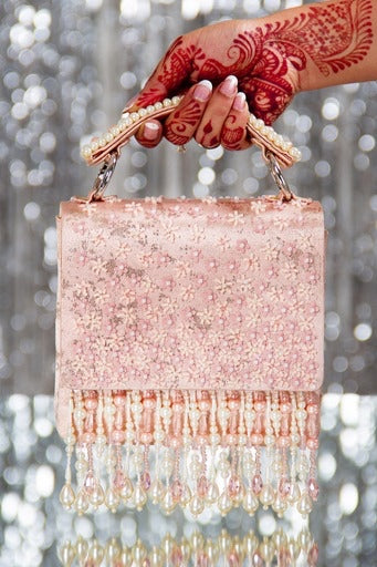 RUBY PINK CLUTCH