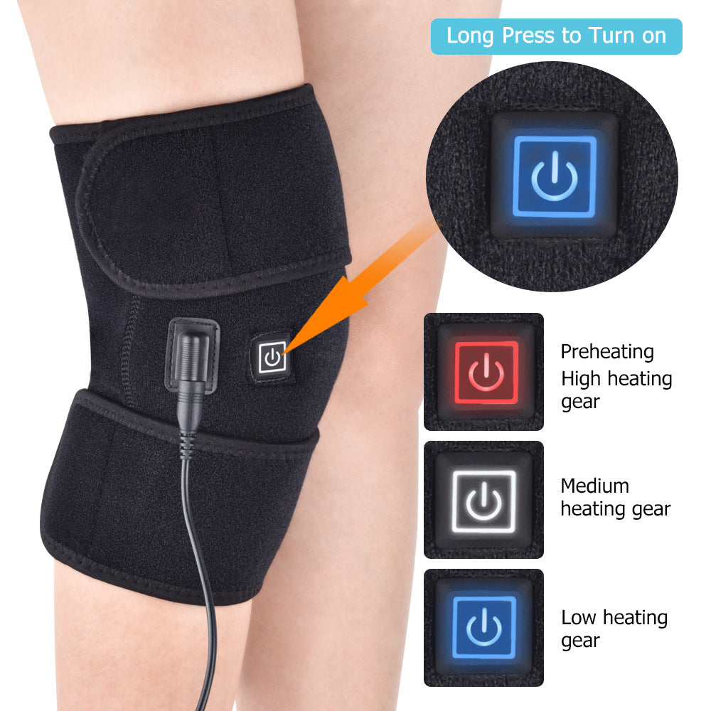 Warm compress and knee protection for middle-aged and elderly people knee joint insulation and health massage