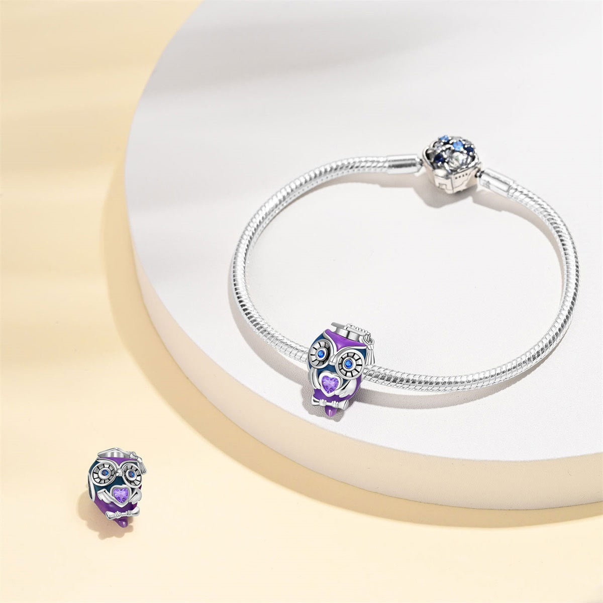 Bachelor's Hat Owl Bead Bracelet Diy