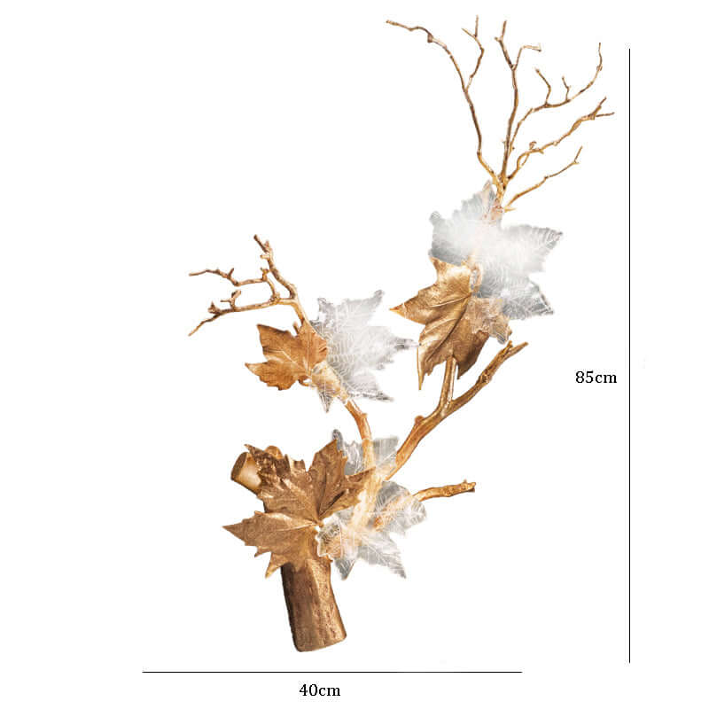 Mable Leaf Wall Sconce