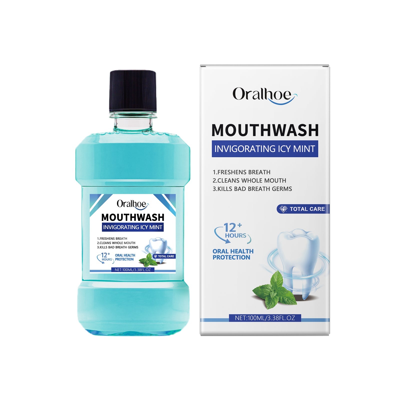 Breath Freshening Mouthwash Fresh Breath Daily Care Teeth Cleaning Odor Mouthwash
