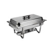 Buffet Catering Dish For Home and Outdoor 2 sets - Silver