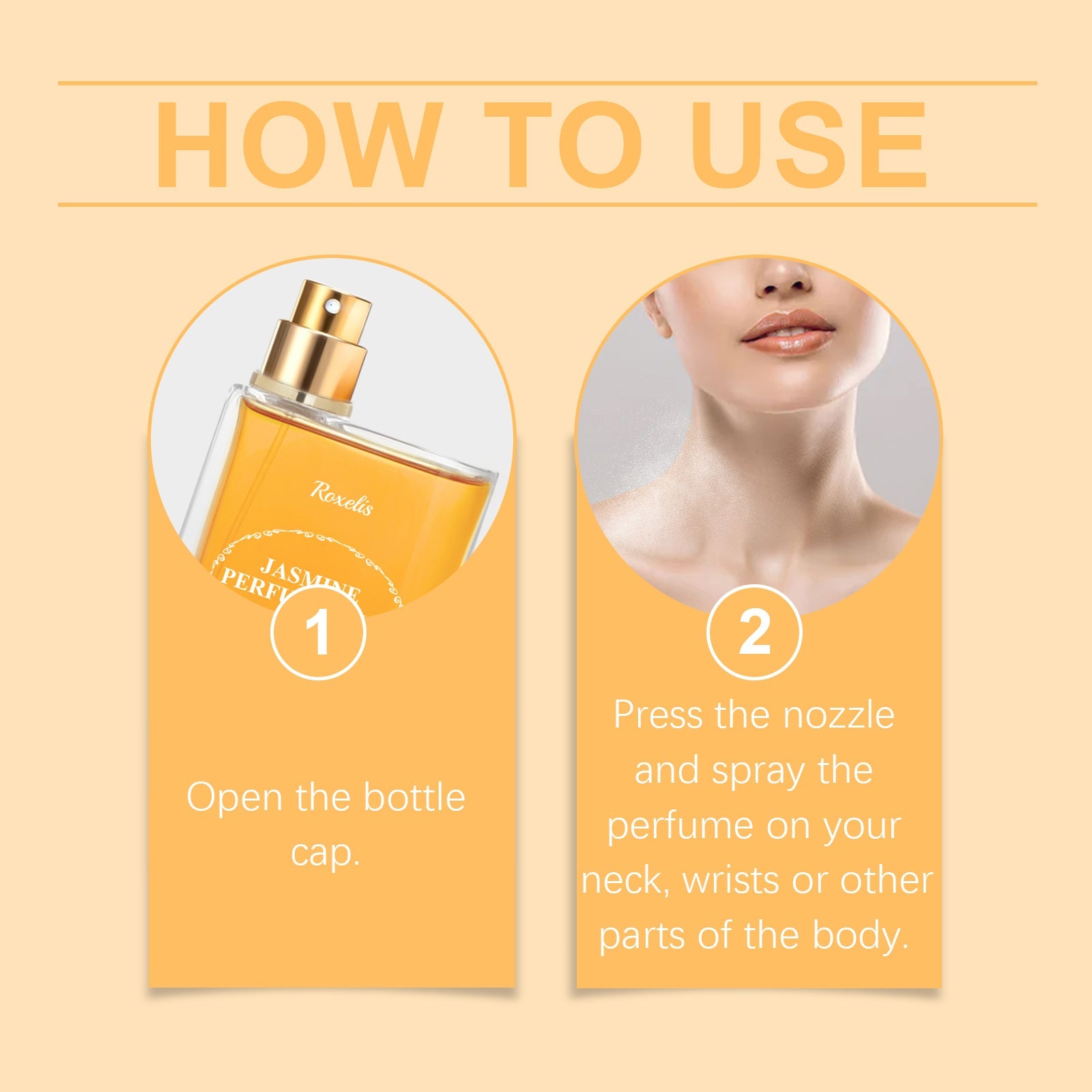 Light Brazilian Perfume For Women Fresh And Natural Lasting Scent Jasmine Wood Scented Fragrance