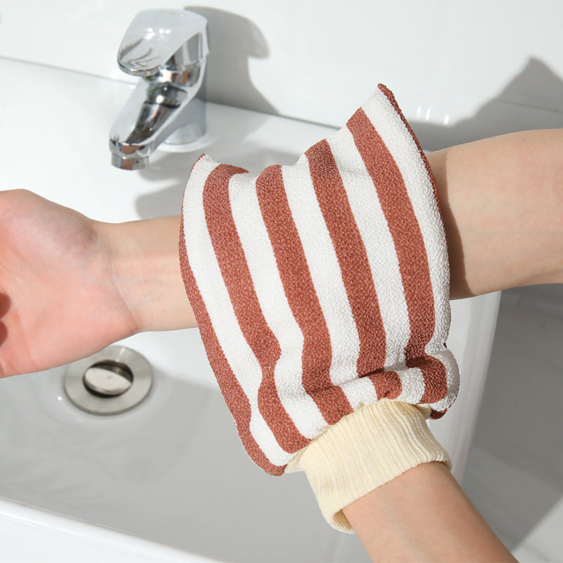 Thickened Bath Towel Household Adult Gloves Bath Towel Rubbing Mud To Remove Dead Skin Scrub Double-Sided Rubbing Back Pain