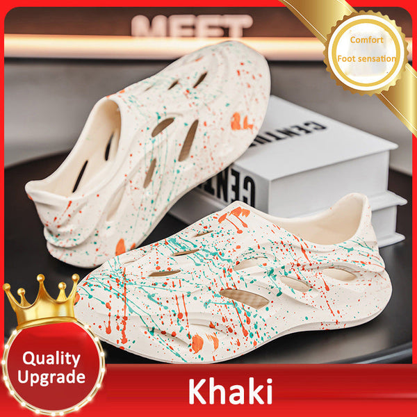 Sandals men's versatile men's outdoor leisure beach wading sports hole shoes