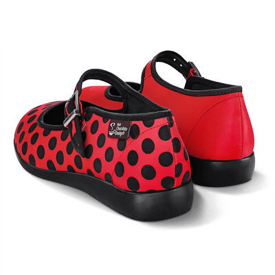 Chocolaticas® Ladybug Women's Mary Jane Flat