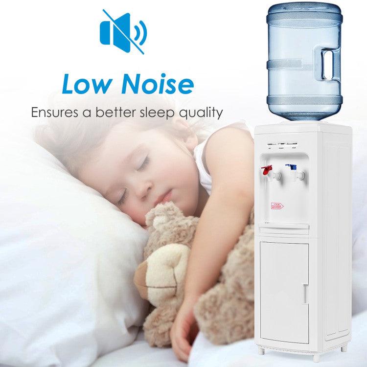 5-Gallon Hot & Cold Water Cooler with Child Safety Lock