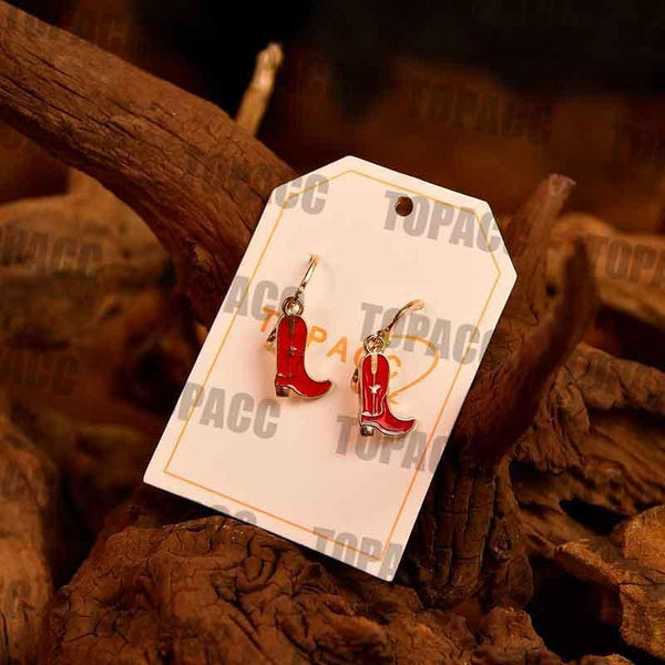 Christmas Boot Earrings - Gifts for You 'n Me