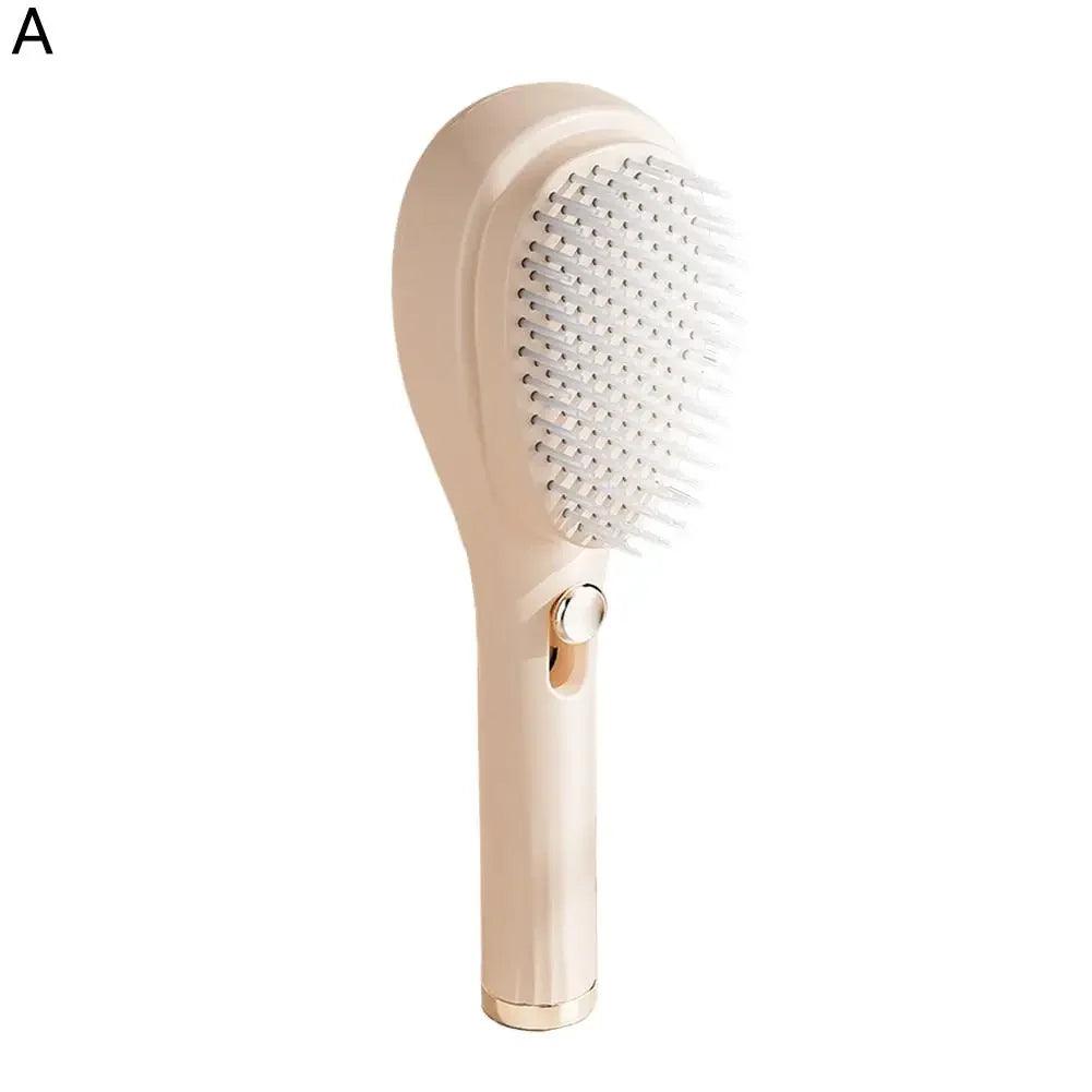 Telescopic Massage Self Clean Brush
