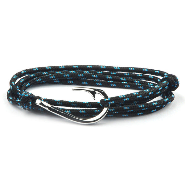 Fashion Hot Multilayer Rope Bracelet hope Anchor Sailor Anchor Bracelets  For Men and  Women Best Gift Hook Bracelet
