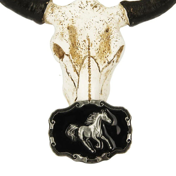 TOPACC Horse Western Cowboy Rodeo Running Belt Buckle - Gifts for You 'n Me